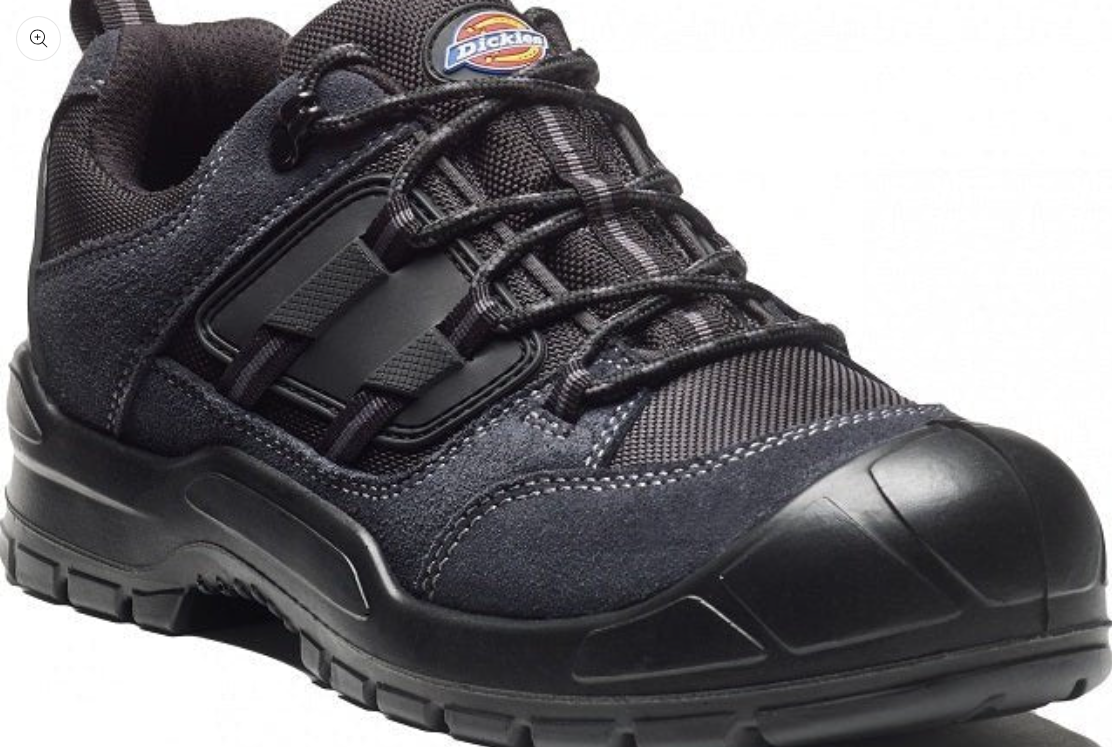 Dickies FA24/7S Everyday Safety Work Shoe Trainer Black/Red, Grey/Black WD590M GREY/BLACK / 10 - Your Factory Outlet