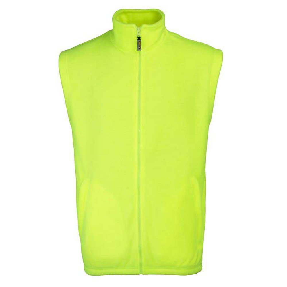 Enhanced Hi Vis Visibility Fleece Gilet in Orange & Yellow Small - 5XL EV084