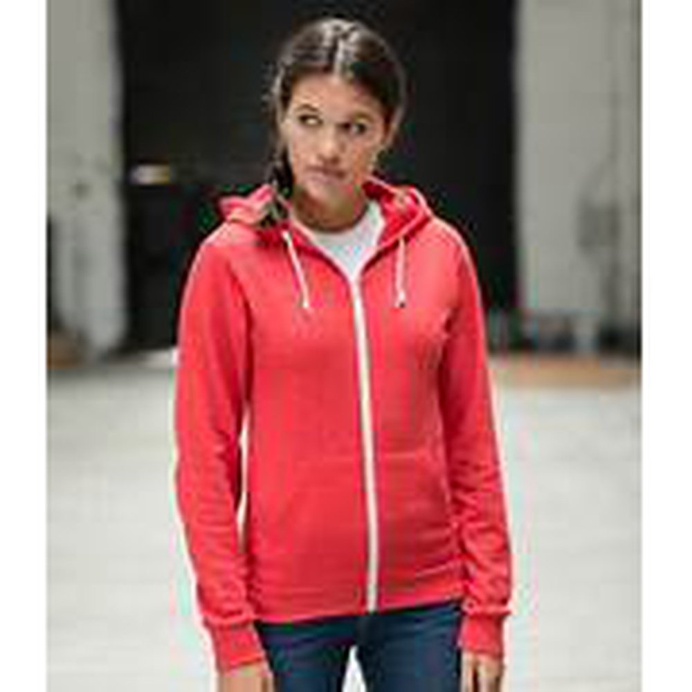 AWDis Full Zip Lightweight Ladies Gents Unisex Zoodie Heather Hoodie JH058