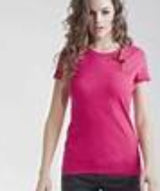 Womens Stretch Plain Crew Neck Quality T-Shirt 5 Colours Small - XXL SK101 - Your Factory Outlet
