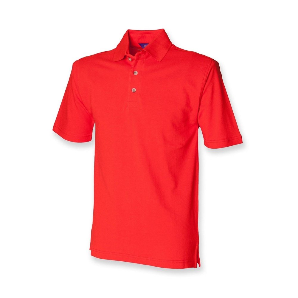 New Mens Gents Henbury Classic Cotton Polo T-Shirt Top SMALL - 3XL H100