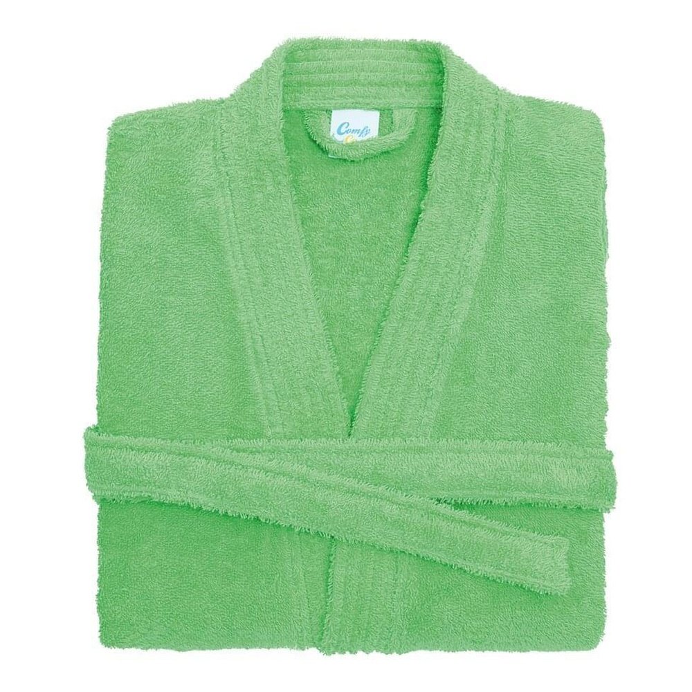 Adults Comfy Co Soft and Cosy Towelling Kimono Robe Dressing Gown CC020