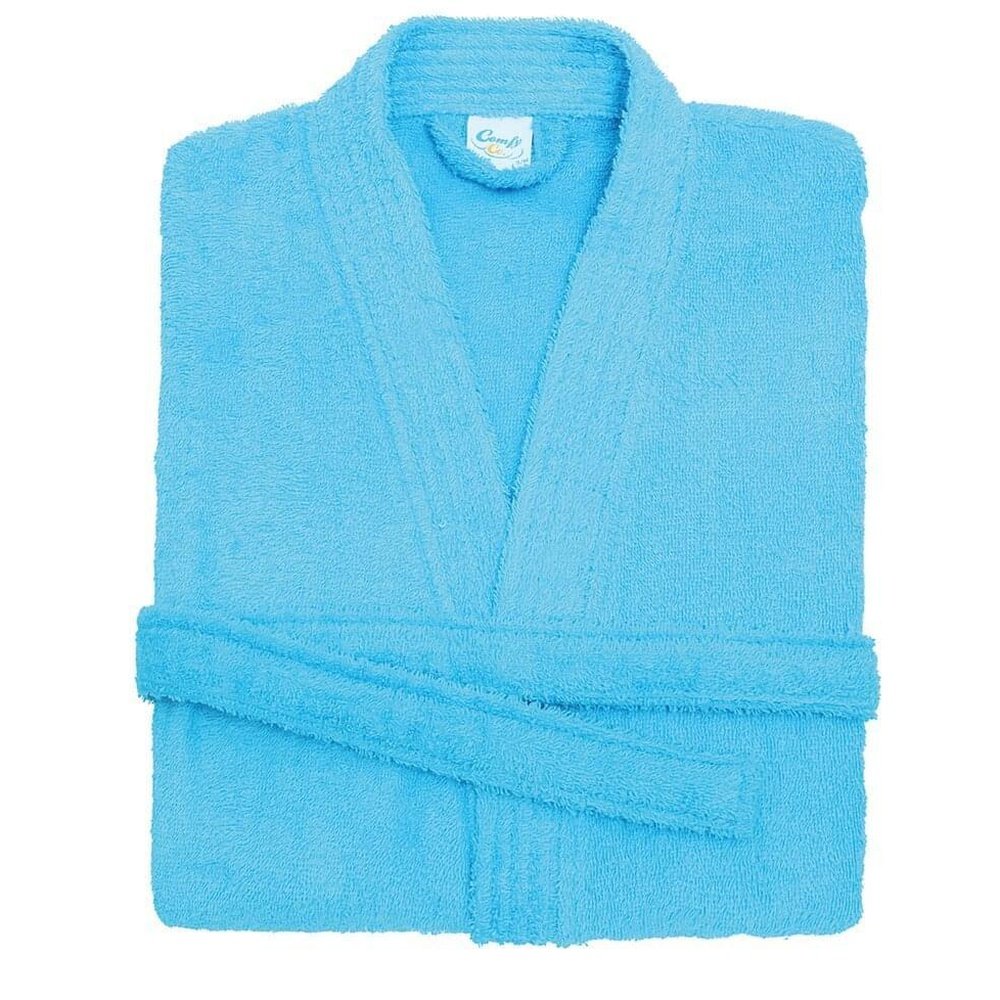 Adults Comfy Co Soft and Cosy Towelling Kimono Robe Dressing Gown CC020