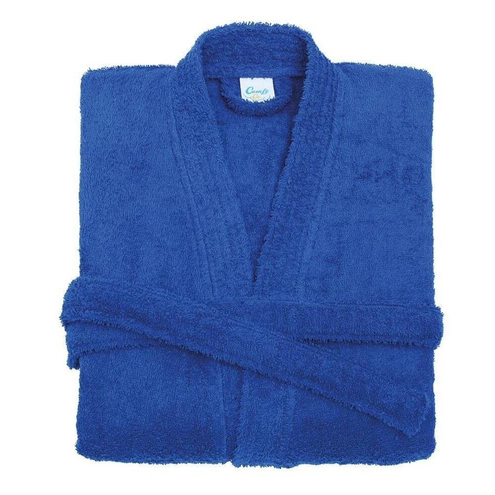Adults Comfy Co Soft and Cosy Towelling Kimono Robe Dressing Gown CC020