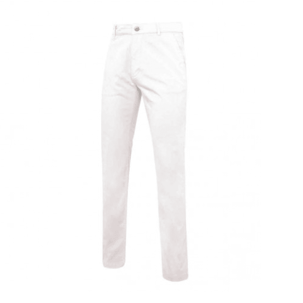 ASQUITH & FOX Men's Slim Fit Cotton Chinos White AQ052