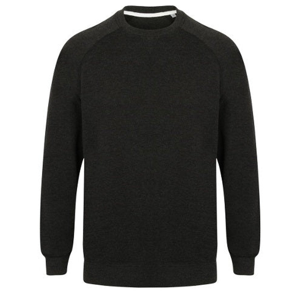 Gents Crew Neck Long Sleeve Slim Fit French Terry Sweatshirt Top FR834