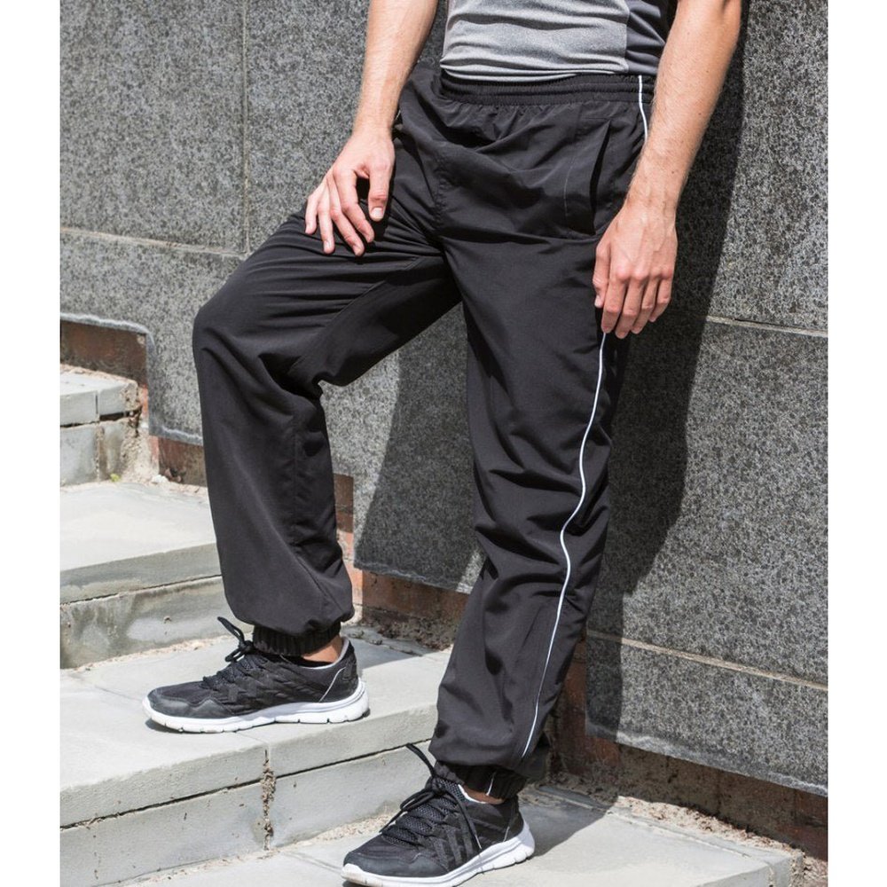 Gents Tombo Teamwear Training Sports Track Pant Joggers Cuffed Bottoms XS S TL49