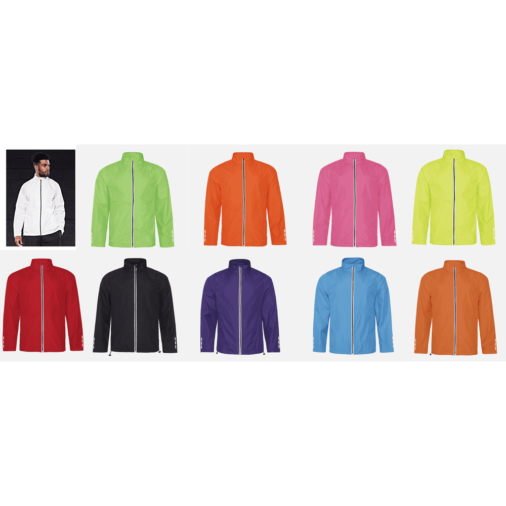 AWDis UNISEX JUST COOL RUNNING TRAINING CYCLING SPORT JACKET JC060