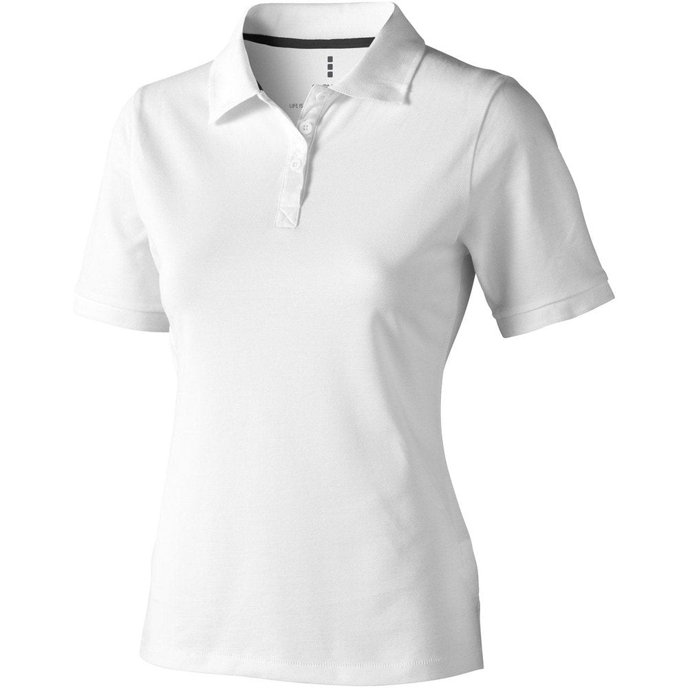 Ladies Elevate Cotton Regular Fit Women's Plain Work Leisure Polo Shirt EL021