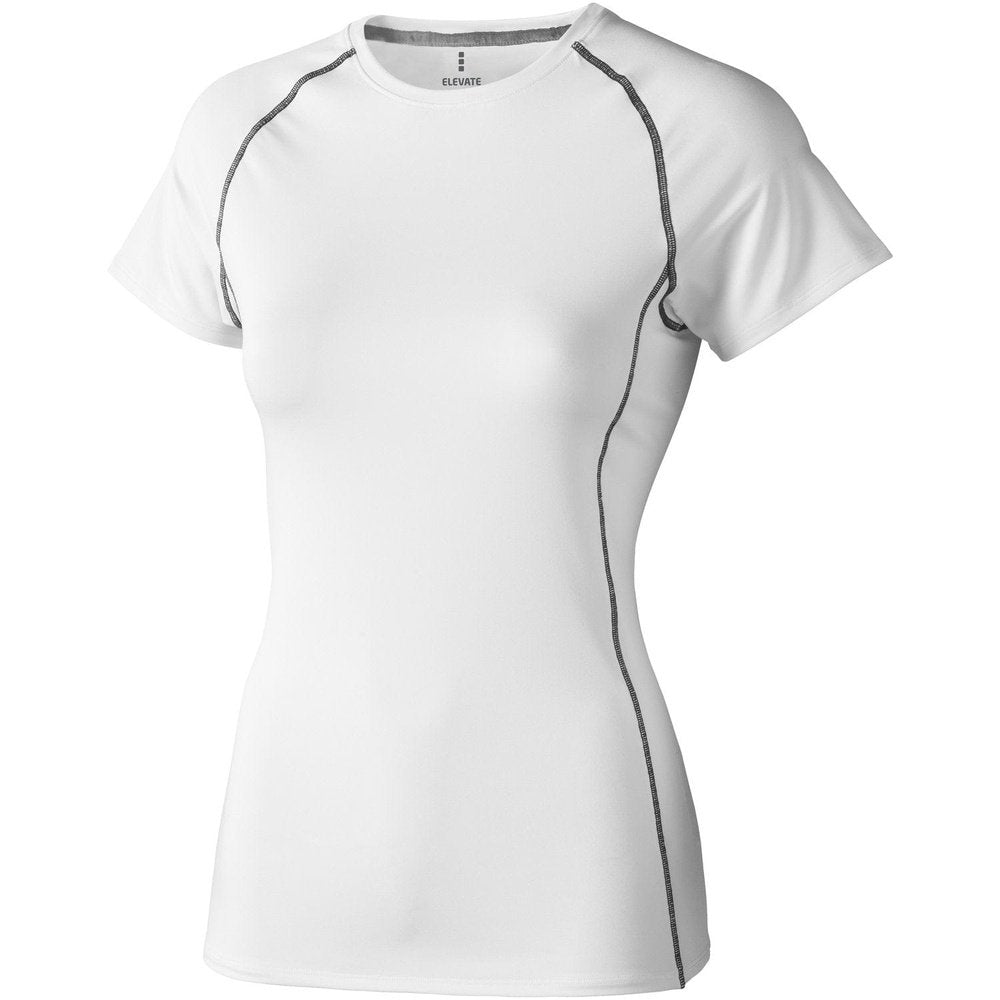 Ladies Elevate Kingston Cool Fit Crew Neck T-shirts Base Layer Fitness Top EL011
