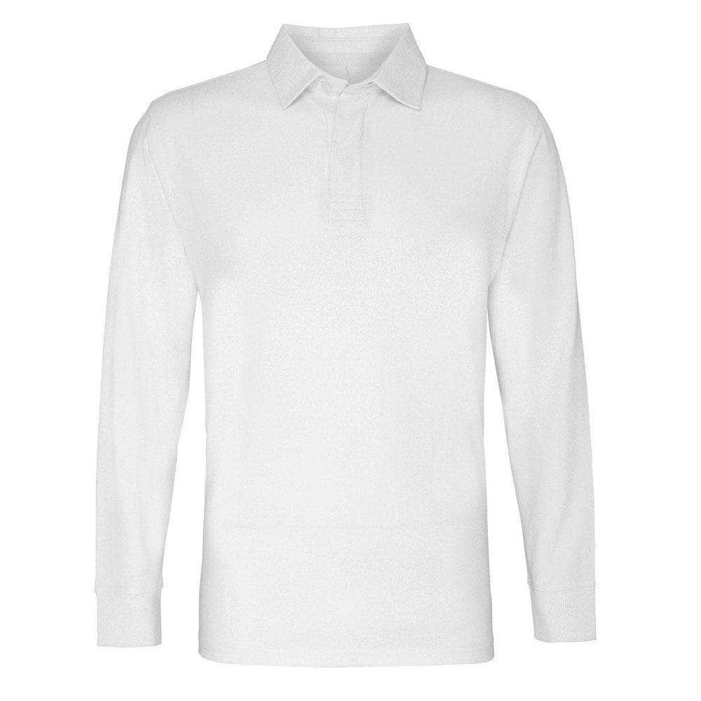 Men's Asquith & Fow Classic Fit Long Sleeve Vintage Rugby Shirt S-3XL AQ040