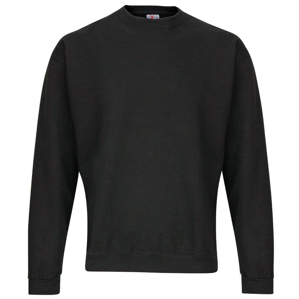 Men's Classic Crew Neck Sweatshirt Top Workwear Sweat Leisurewear S-4XL RX300