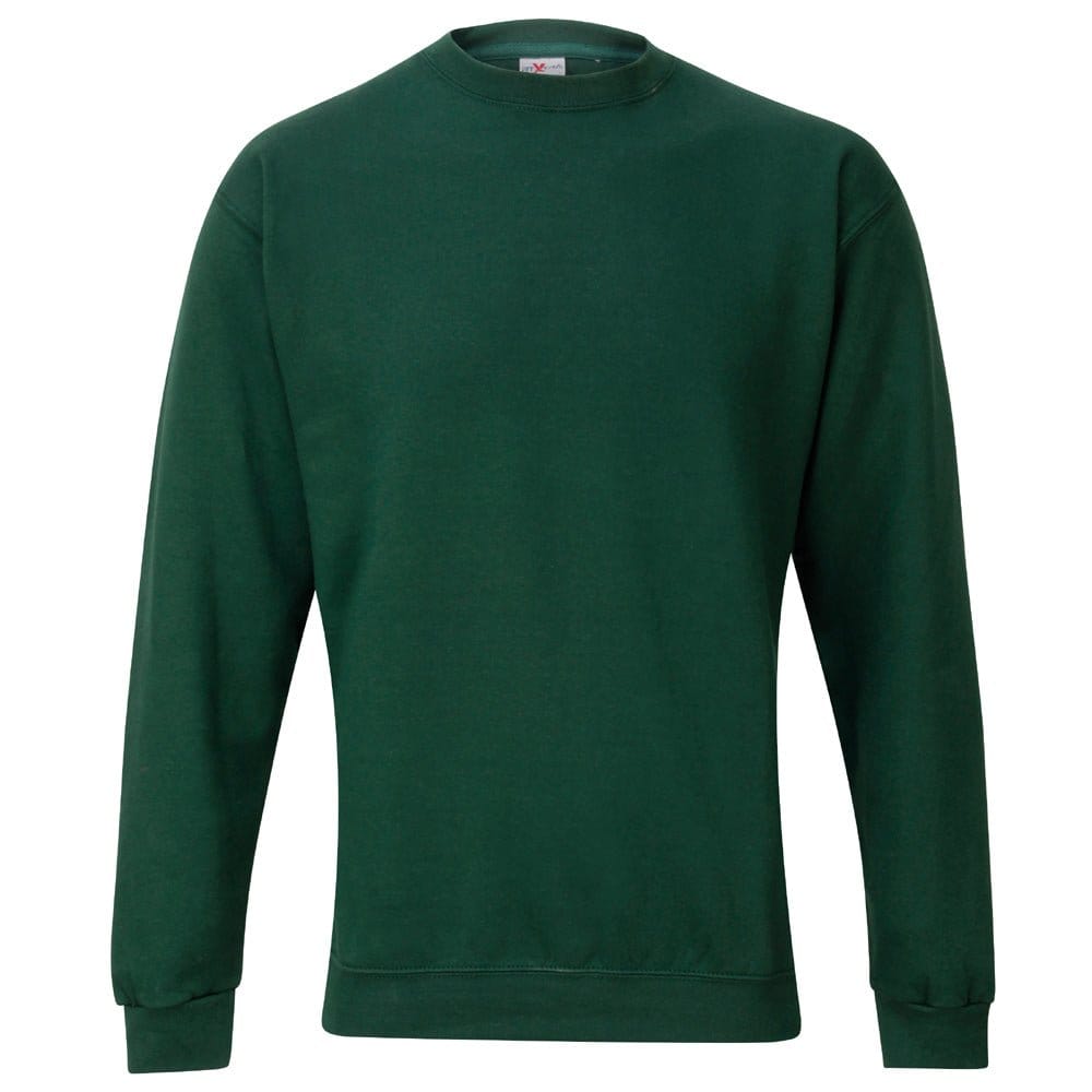 Men's Classic Crew Neck Sweatshirt Top Workwear Sweat Leisurewear S-4XL RX300