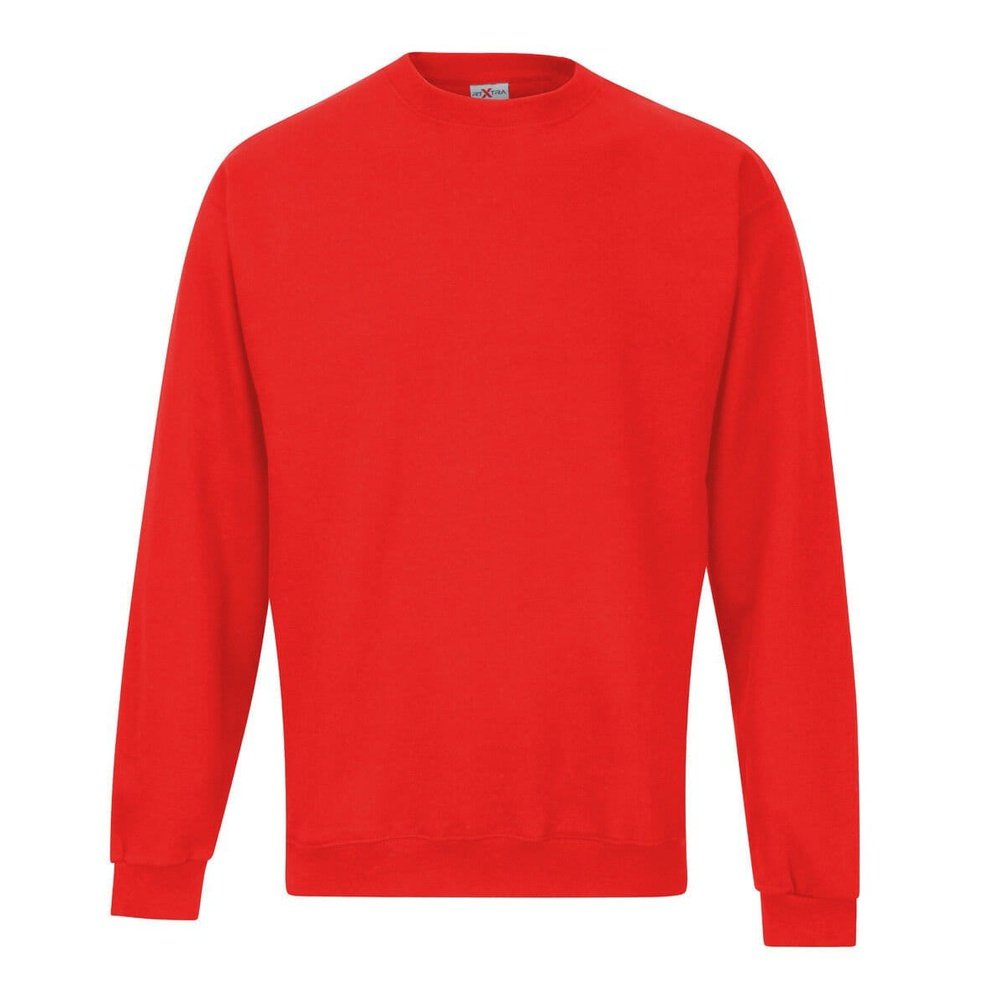 Men's Classic Crew Neck Sweatshirt Top Workwear Sweat Leisurewear S-4XL RX300