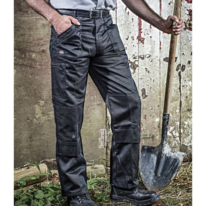 Dickies Redhawk Men's Action Workwear Trousers Black Navy Grey WD005