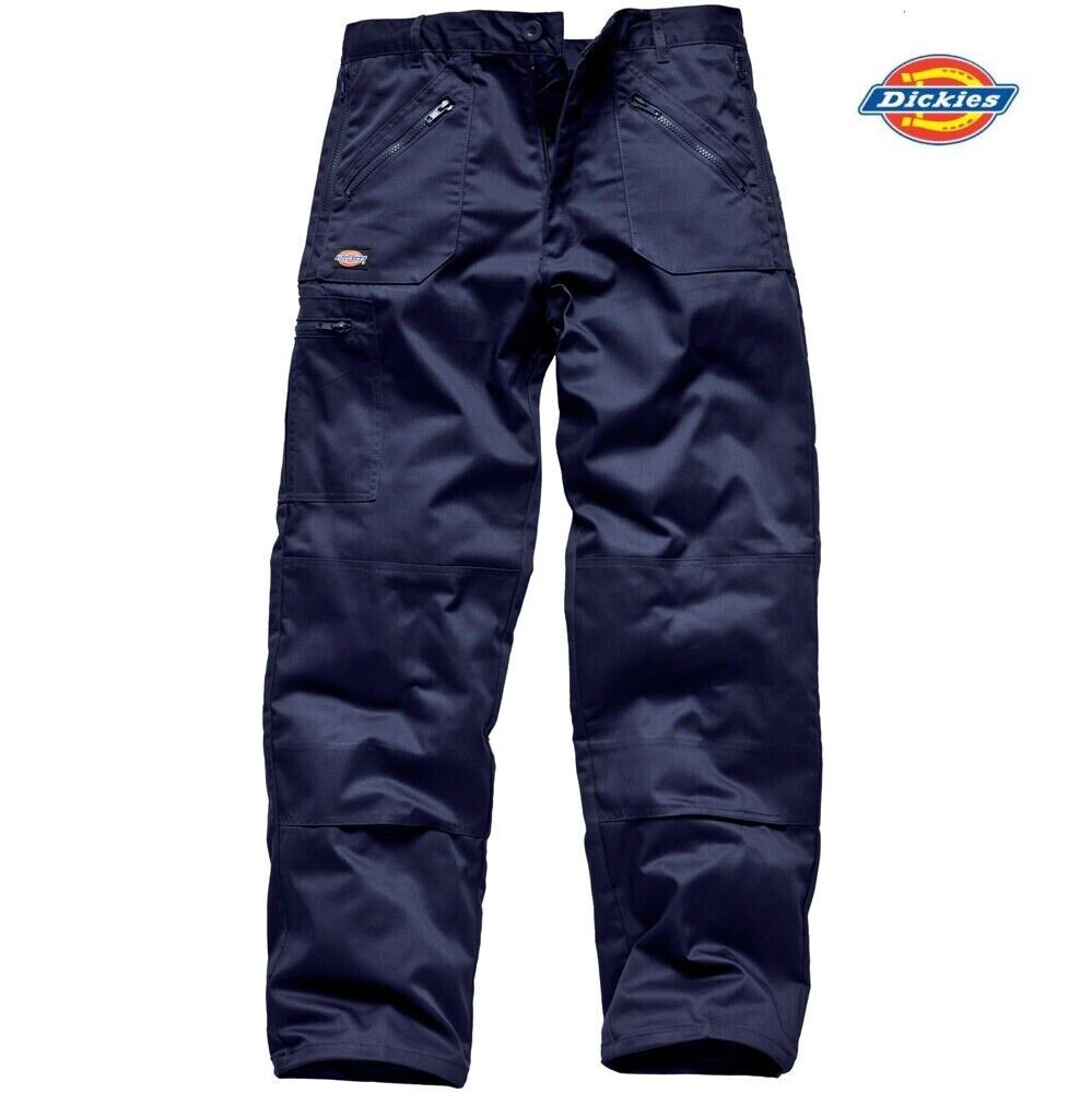 Dickies Redhawk Men's Action Workwear Trousers Black Navy Grey WD005