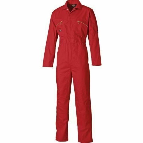 Dickies Redhawk zipped workwear coverall 4 colours WD001