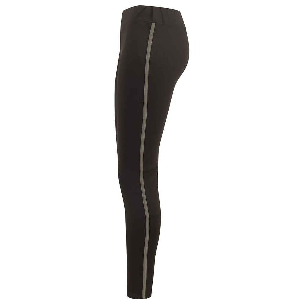 Ladies full length contrast workout leggings more colours available LV895