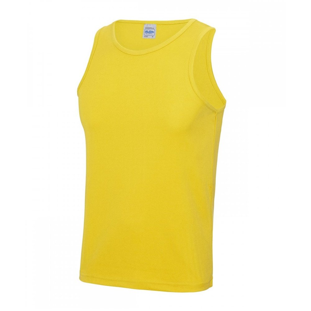 Adults AWDis Sleeveless Active Fit Lightweight Neoteric Wicking Fabric Vest Top 3 colours JC007