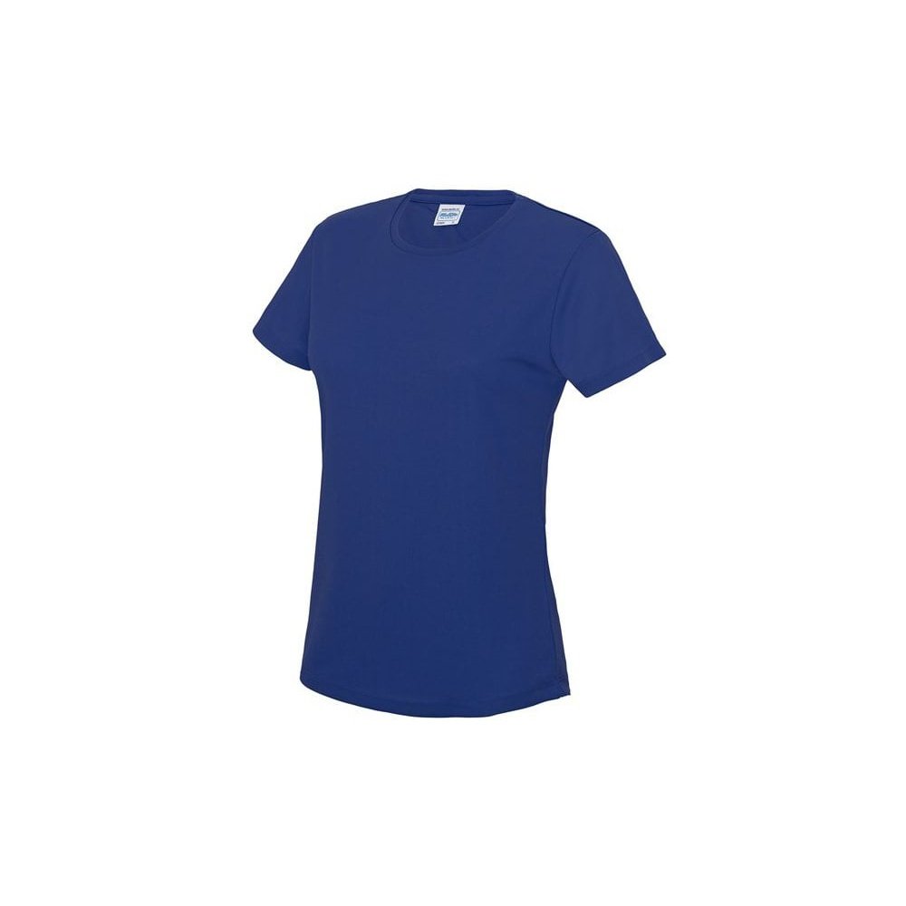Ladies AWDis Short Sleeve Cool Wicking T-Shirt Fitness Top 2 Colours JC005