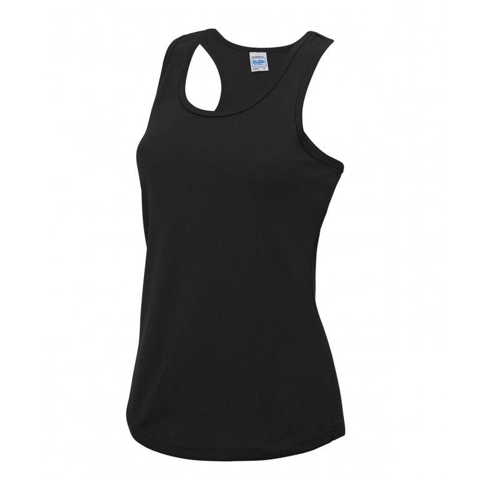 Ladies Girlie Fit AWDis Cool Vest Racer Back, Lightweight, Wicking T-Shirt JC015
