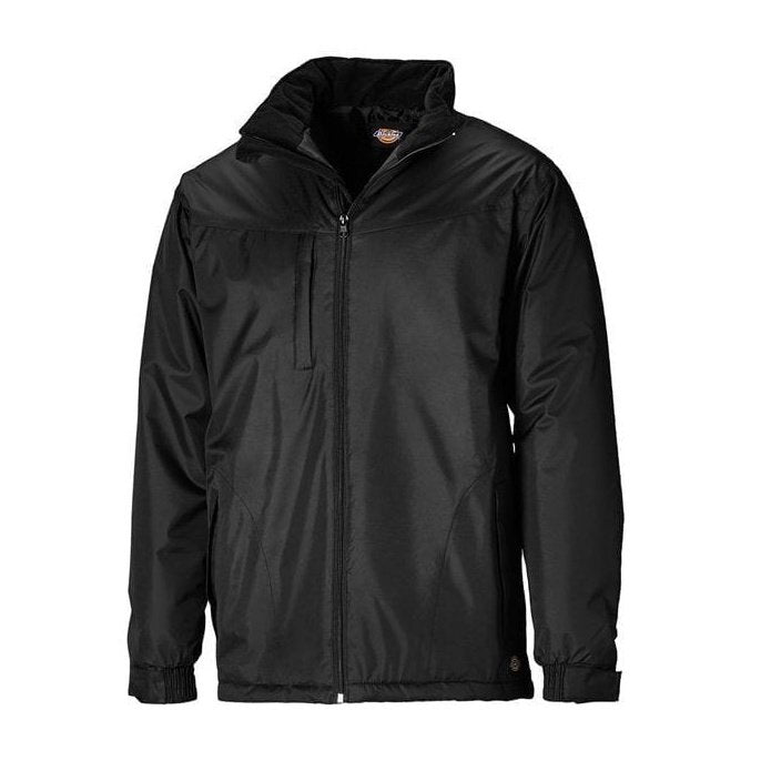 Dickies waterproof breathable cambridge workwear jacket black & navy WD051