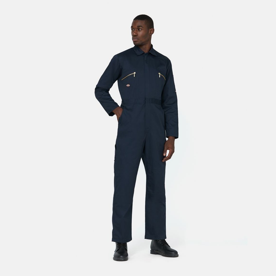 Dickies Redhawk zipped workwear coverall 4 colours WD001