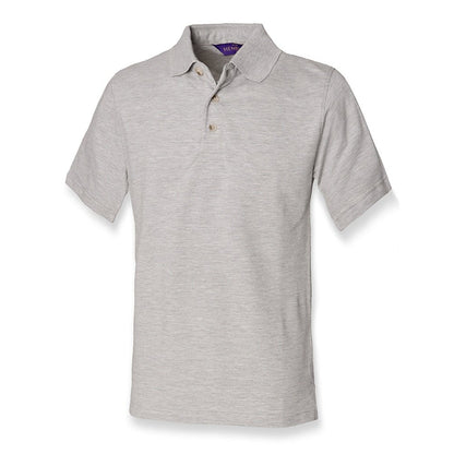 Men's Polyester Cotton Blend Pique Polo Shirt Gent's T-Shirt Top H400