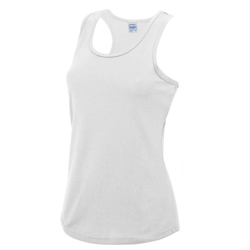 Ladies Girlie Fit AWDis Cool Vest Racer Back, Lightweight, Wicking T-Shirt JC015