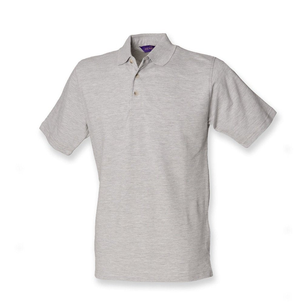New Mens Gents Henbury Classic Cotton Polo T-Shirt Top SMALL - 3XL H100