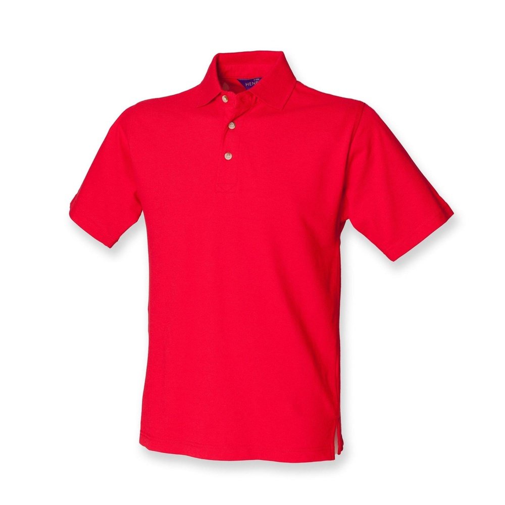New Mens Gents Henbury Classic Cotton Polo T-Shirt Top SMALL - 3XL H100