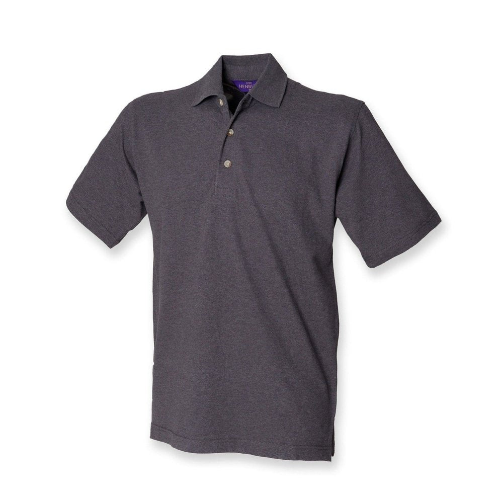 New Mens Gents Henbury Classic Cotton Polo T-Shirt Top SMALL - 3XL H100
