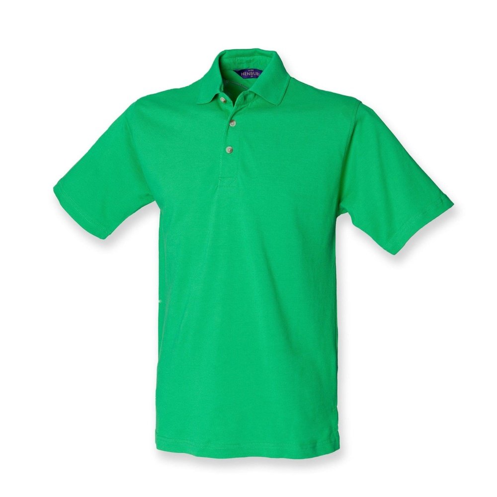 New Mens Gents Henbury Classic Cotton Polo T-Shirt Top SMALL - 3XL H100