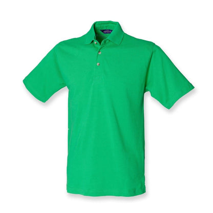New Mens Gents Henbury Classic Cotton Polo T-Shirt Top SMALL - 3XL H100