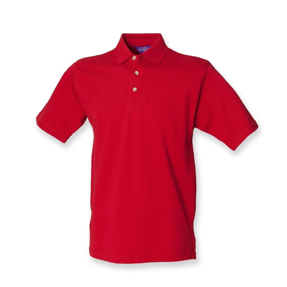 New Mens Gents Henbury Classic Cotton Polo T-Shirt Top SMALL - 3XL H100