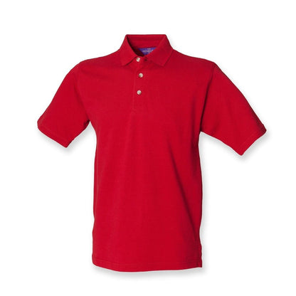 New Mens Gents Henbury Classic Cotton Polo T-Shirt Top SMALL - 3XL H100