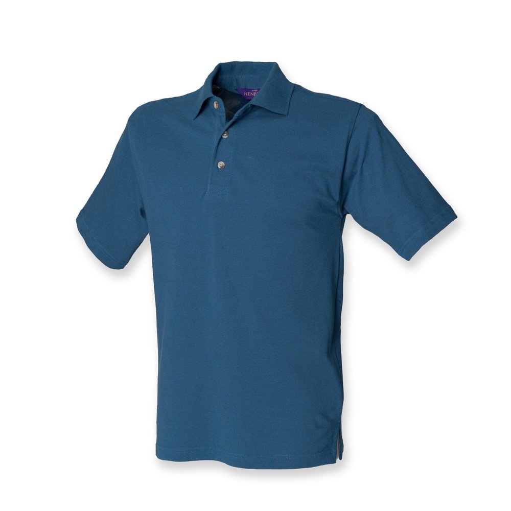 New Mens Gents Henbury Classic Cotton Polo T-Shirt Top SMALL - 3XL H100