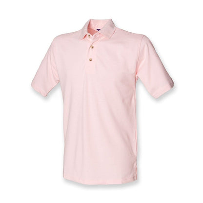 New Mens Gents Henbury Classic Cotton Polo T-Shirt Top SMALL - 3XL H100