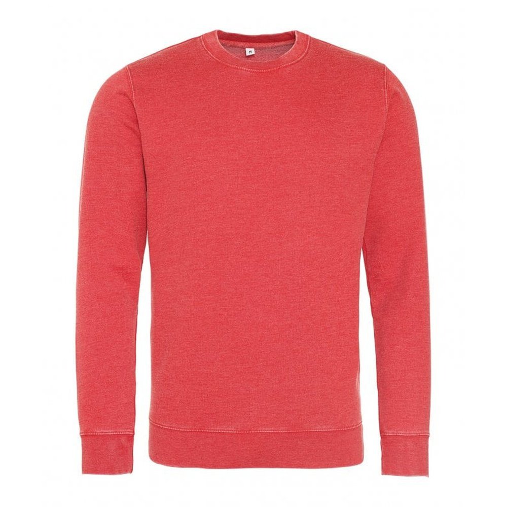 AWDis Washed Effect Long Sleeve Unisex Sweatshirt Various Colours Small - 3XL JH093