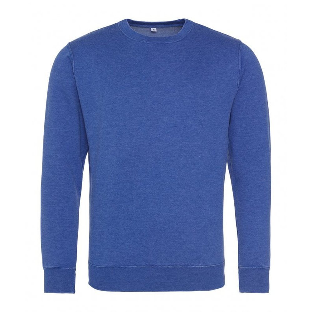 AWDis Washed Effect Long Sleeve Unisex Sweatshirt Various Colours Small - 3XL JH093