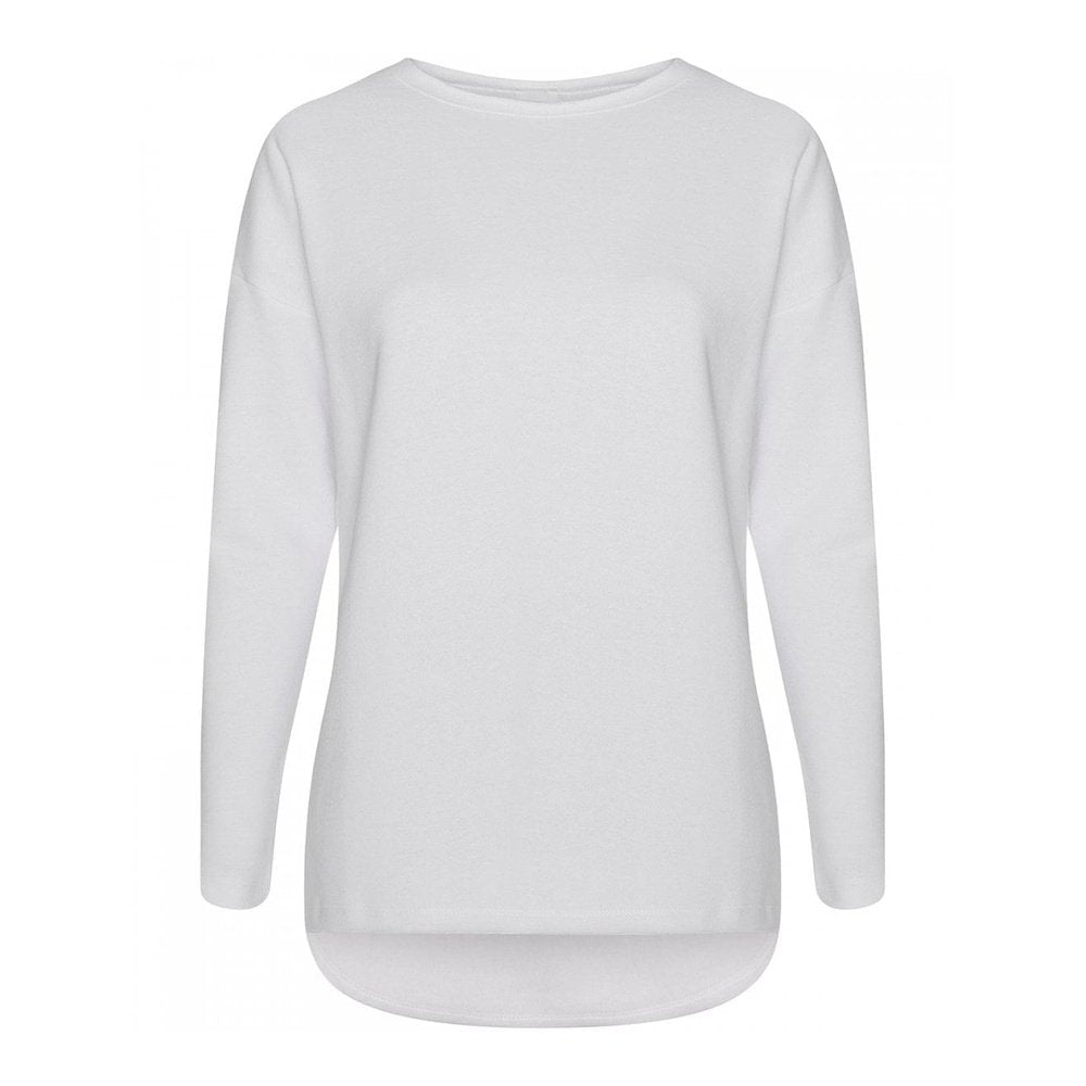 Comfy Co Ladies Lounge Wear Gals Oversized Cosy Sweatshirt 5 Colours CC065