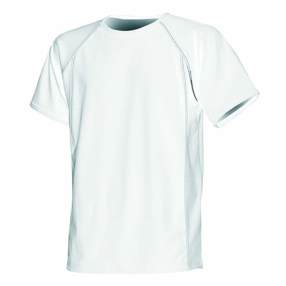 Finden & Hales Gents Performance Wicking Coolplus Mens TShirt Royal White LV270