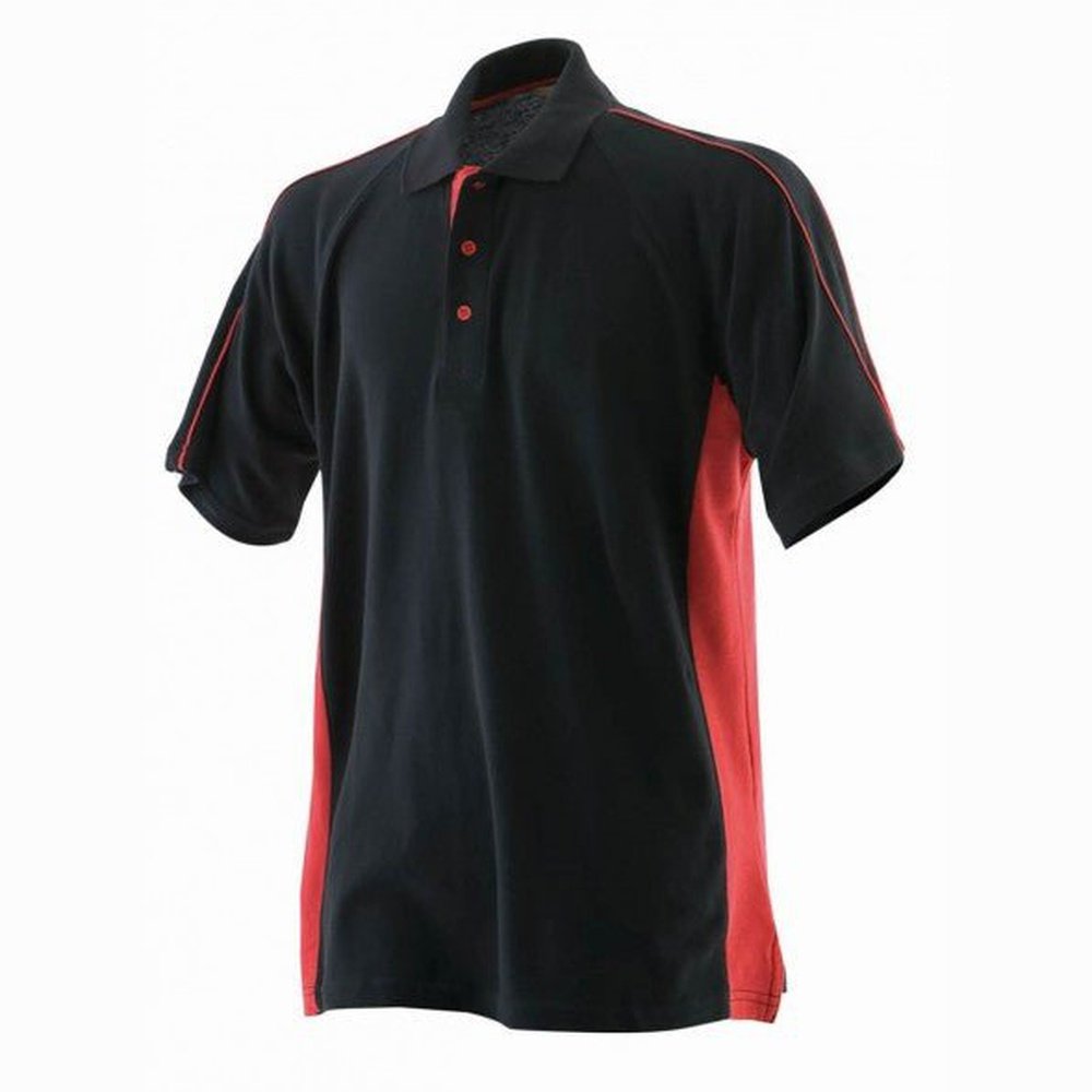 Finden & Hales Mens Cotton Sports Team T-shirt Gents Polo Shirt LV322