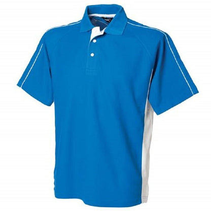 Finden & Hales Mens Cotton Sports Team T-shirt Gents Polo Shirt LV322