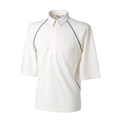 Finden & Hales Piped Coolplus® Cricket Shirt available in 2 Coloured trims LV103