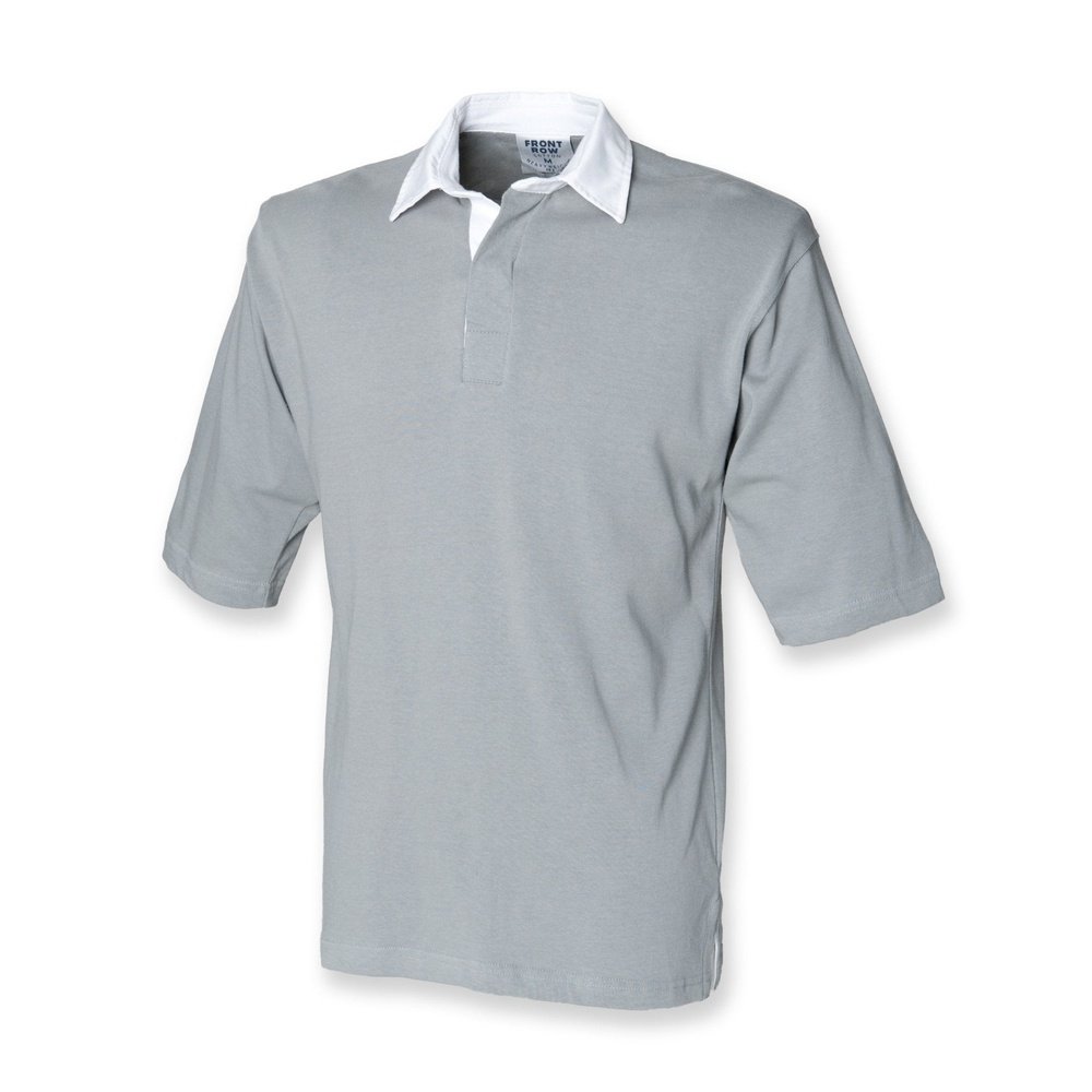 Front Row Short Sleeve Cotton Rugby Shirt Small - 2XL FR003