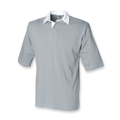 Front Row Short Sleeve Cotton Rugby Shirt Small - 2XL FR003