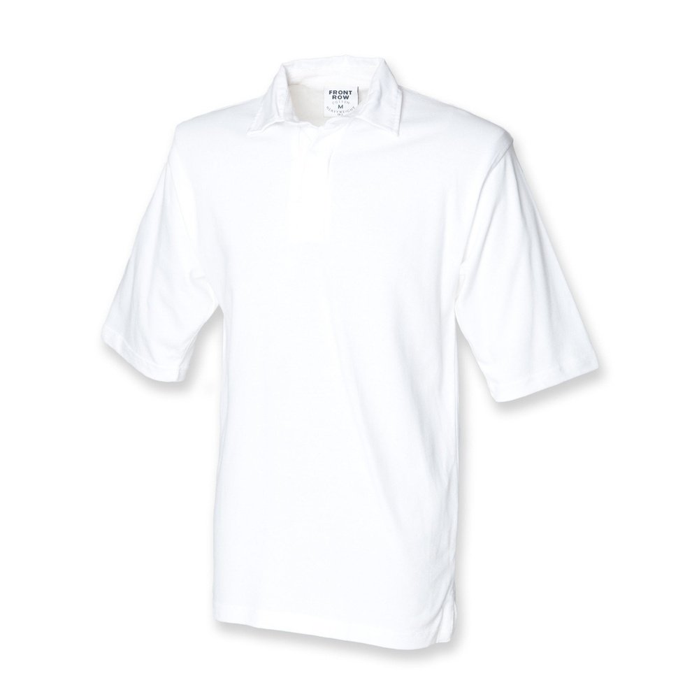 Front Row Short Sleeve Cotton Rugby Shirt Small - 2XL FR003