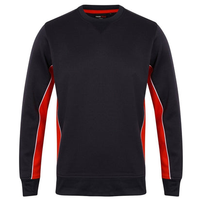 Gents Athletic Fit Quick Drying Brush Back Men's Crewe Neck Sweatshirt LV345