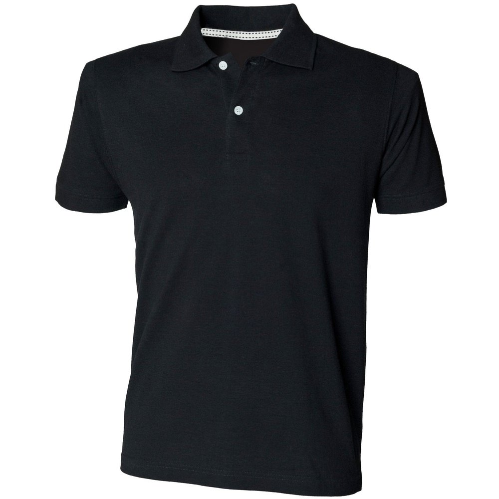 Gents Cotton Thick and Thin Yarn Polo Shirt Mens T-shirt Top SF49